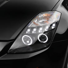 Nissan 350Z Z33 Series 1 (2003 - 2005) Black Angel Eyes Projector Headlights LH + RH
