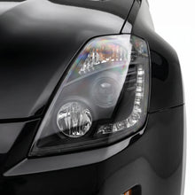 Nissan 350Z Z33 Series 2 (2006 - 2008) JDM Black LED DRL Projector Headlights LH + RH