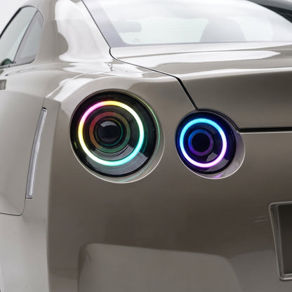 Nissan GT-R R35 (2009 - 2024) RGB Sequential LED Tail Lights LH + RH installed