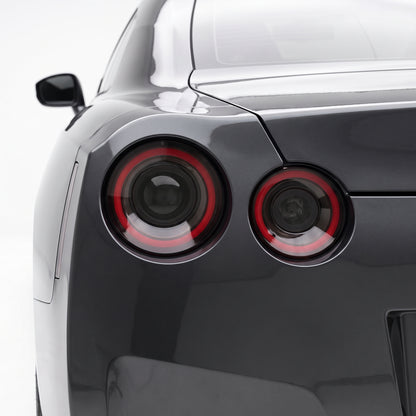 Nissan GT-R R35 (2009 - 2024) Smoked Sequential LED Tail Lights LH + RH installed