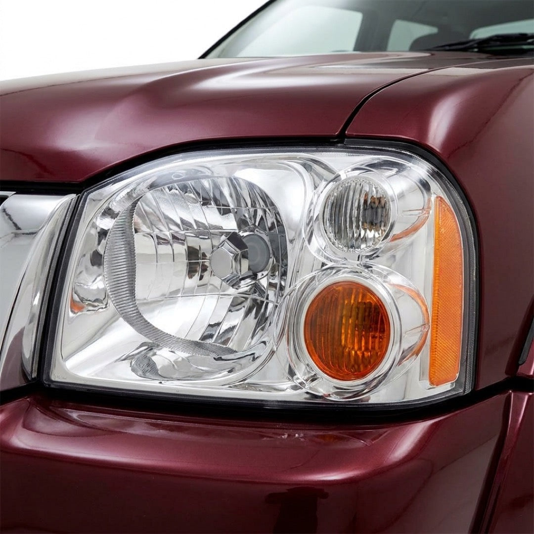 Nissan Navara D22 (2001 - 2015) Amber OEM Style Headlights LH + RH