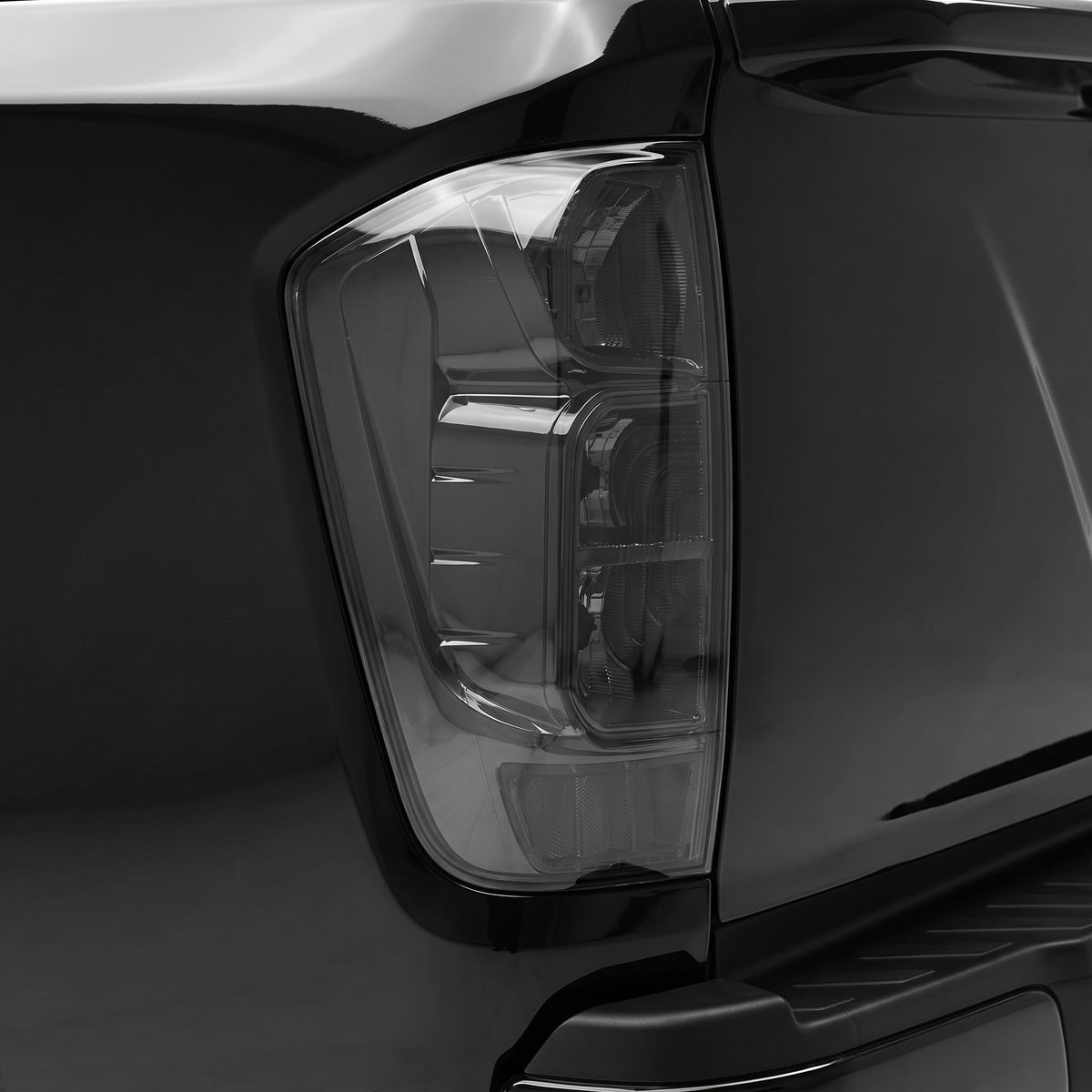 Nissan Navara D23 NP300 (2015 - 2020) Smoked Tail Lights LH + RH installed
