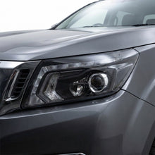 Nissan Navara D23 NP300 (2019 - 2025) Clear / Chrome LED Electric OEM Style Headlights LH + RH
