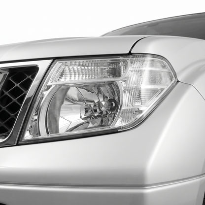 Nissan Pathfinder R51M Spain Built (2010 - 2013) Chrome OEM Style Headlights LH + RH installed close-up