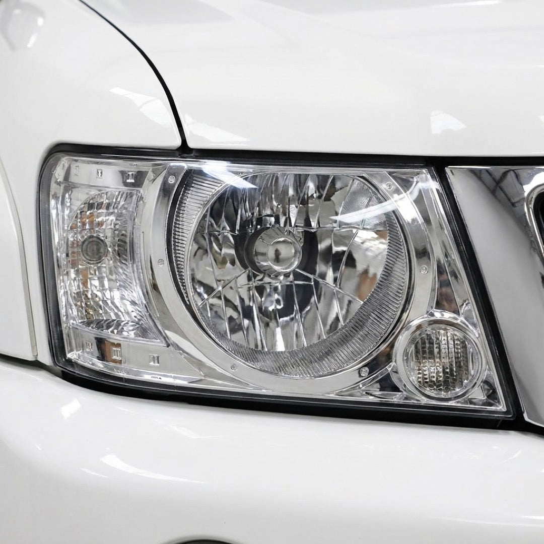 Nissan Patrol GU3 Y61 Wagon (2004 - 2016) OEM Style Headlights LH + RH