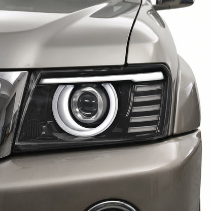 Nissan Patrol GU MK4 / MK5 / MK6 / MK7 / MK8 / Y61 (2005 - 2016) Full LED Laser Headlights LH + RH