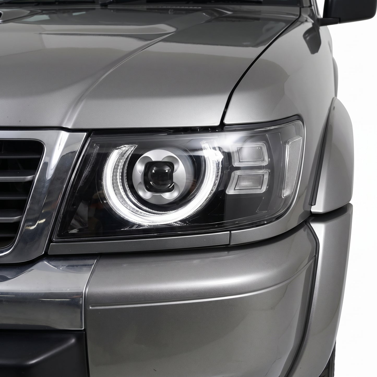 Nissan Patrol GU / Y61 (2005 - 2016) Full LED Headlights LH + RH