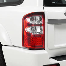 Nissan Patrol GU (1997 - 2004) Clear Red LED Tail Lights LH + RH