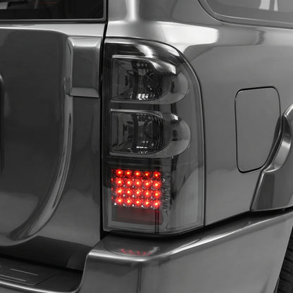 Nissan Patrol GU (1997 - 2004) Full Smoked LED Tail Lights LH + RH