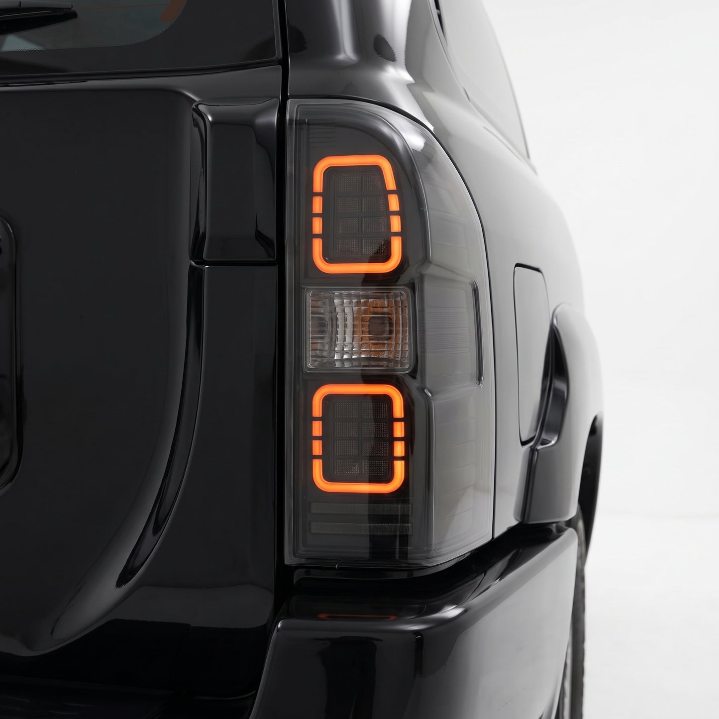 Nissan Patrol GU (2005 - 2016) Full Smoked Sequential LED Tail Lights LH + RH