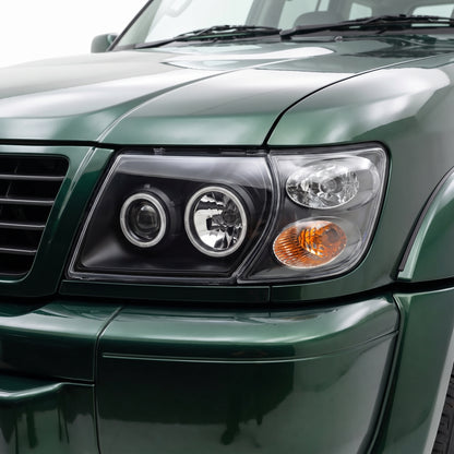 Nissan Patrol / Safari GU Y61 (1997 - 2007) Halo Angel Eyes Headlights LH + RH
