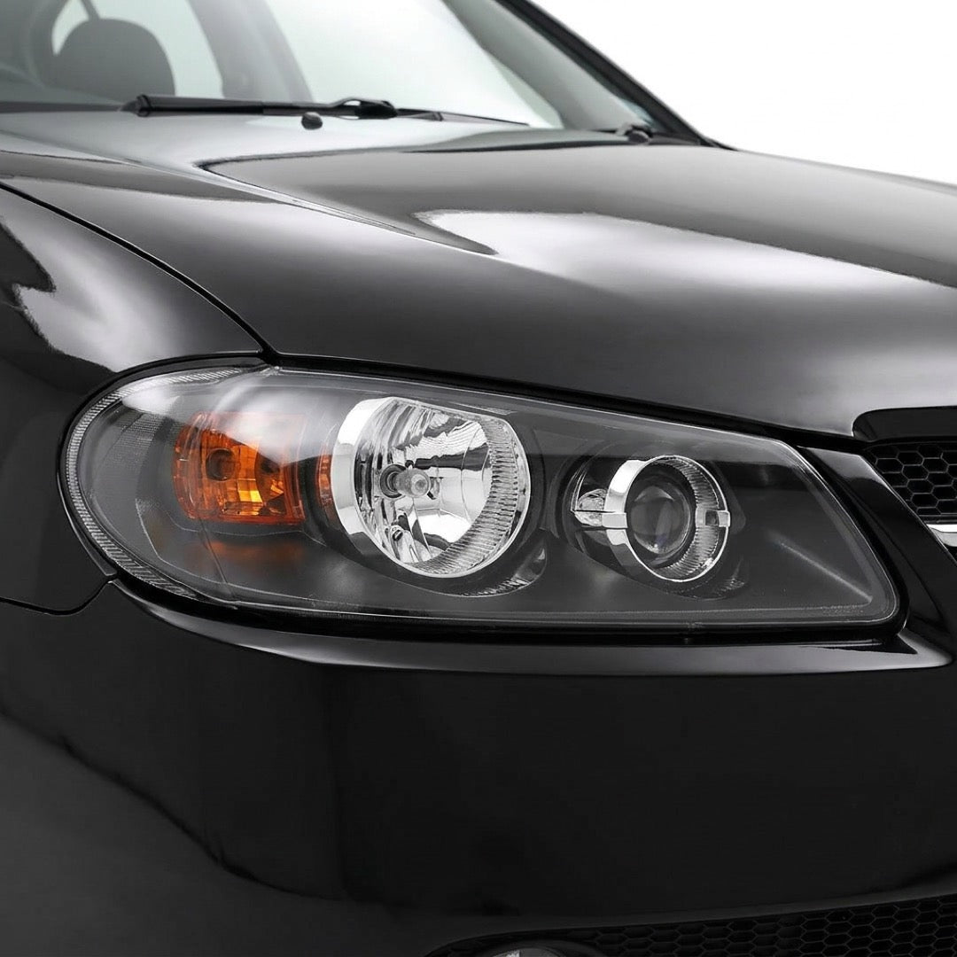 Nissan Pulsar N16 Hatch (2003 - 2005) Black Headlights LH + RH