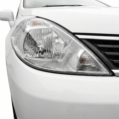 Nissan Tiida C11 (2006 - 2009) Chrome Headlights LH + RH