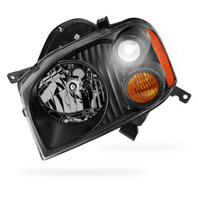 Nissan Navara D22 (2001 - 2015) Black Headlights LH + RH