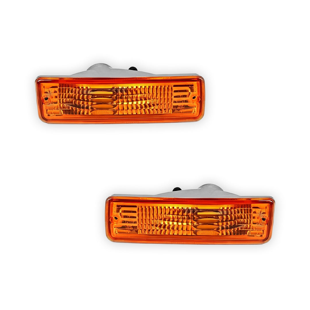 Nissan Silvia S13 (1988 - 1993) Bumper Turn Signal Indicator Lights LH + RH