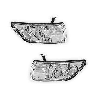 Nissan Silvia S13 (1988 - 1993) JDM Amber / Crystal Clear / Smoked Black Corner Parker Lights LH + RH