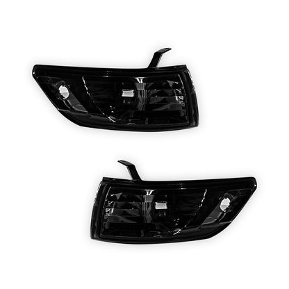 Nissan Silvia S13 (1988 - 1993) JDM Amber / Crystal Clear / Smoked Black Corner Parker Lights LH + RH