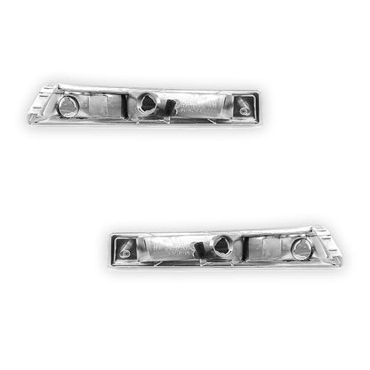 Nissan Silvia S14 (1997 - 1998) Crystal Clear / Full Smoked Bumper Turn Signal Indicator Lights LH + RH
