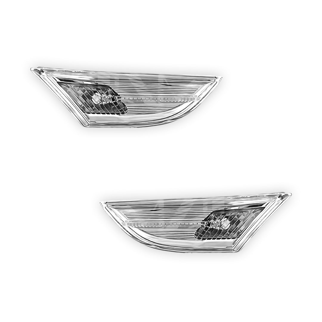Porsche 911 991 Series (2011 - 2015) Full Smoked / Crystal Clear Side Indicator Turn Signal Lights LH + RH