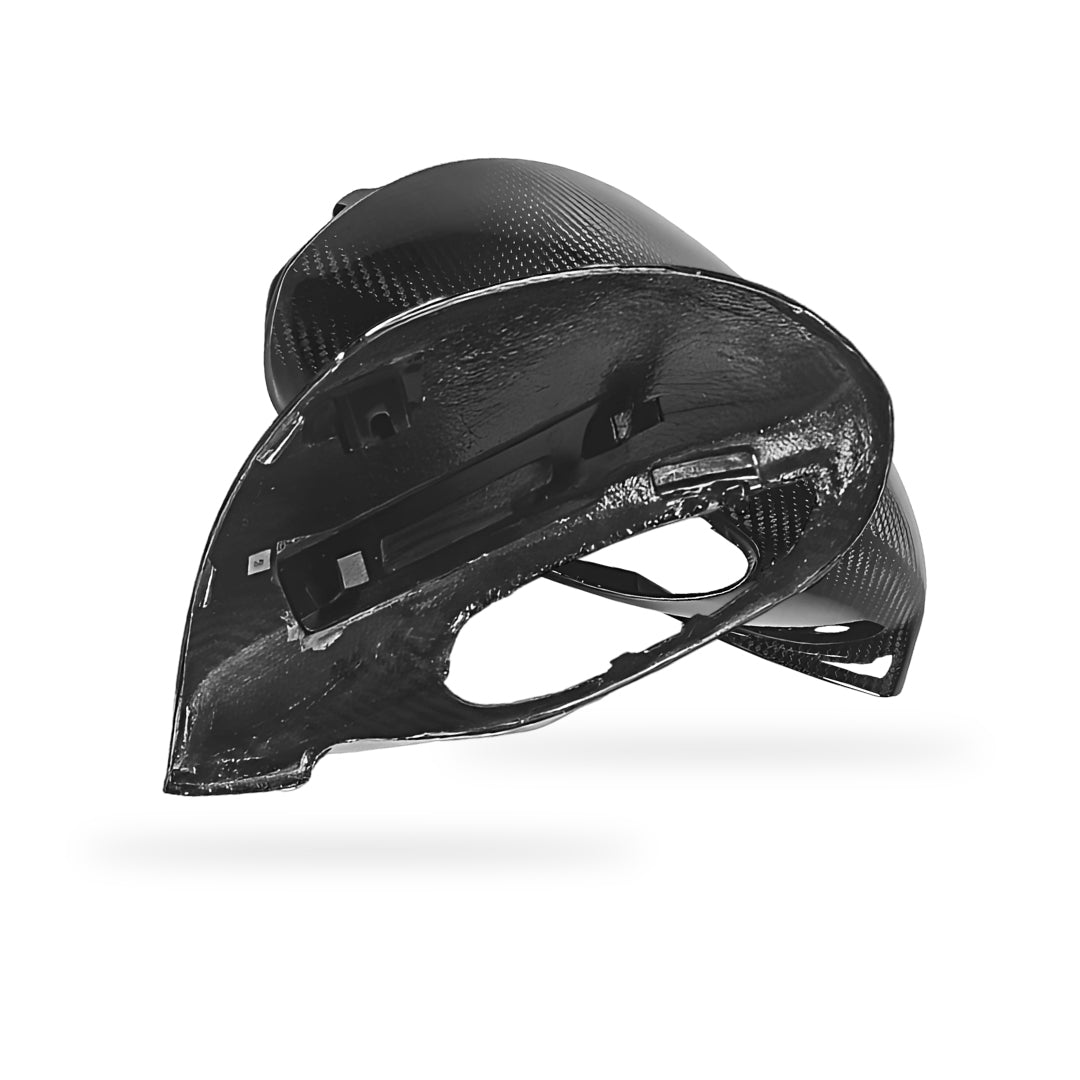 Porsche 911 991 Series (2012 - 2019) LHD Only- Flokraft Carbon Fiber Replacement Door Mirror Cover Caps LH + RH