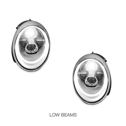 Porsche 911 997 Series Pre Update (2005 - 2008) DRL LED Dual Projector Headlights LH + RH