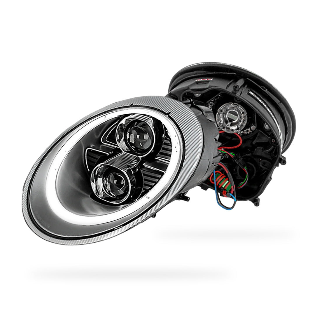 Porsche 911 997 Series Pre Update (2005 - 2008) DRL LED Dual Projector Headlights LH + RH