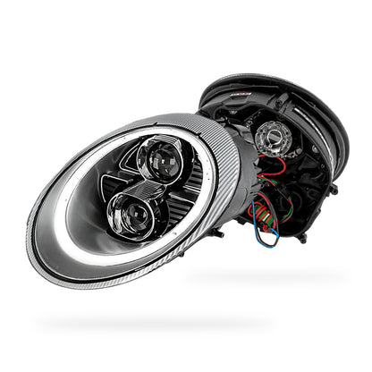 Porsche 911 997 Series Pre Update (2005 - 2008) DRL LED Dual Projector Headlights LH + RH