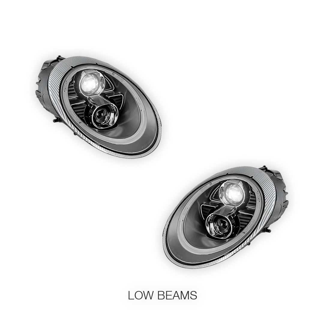 Porsche 911 997 Series Pre Update (2005 - 2008) DRL LED Dual Projector Headlights LH + RH