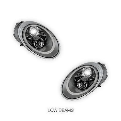 Porsche 911 997 Series Pre Update (2005 - 2008) DRL LED Dual Projector Headlights LH + RH