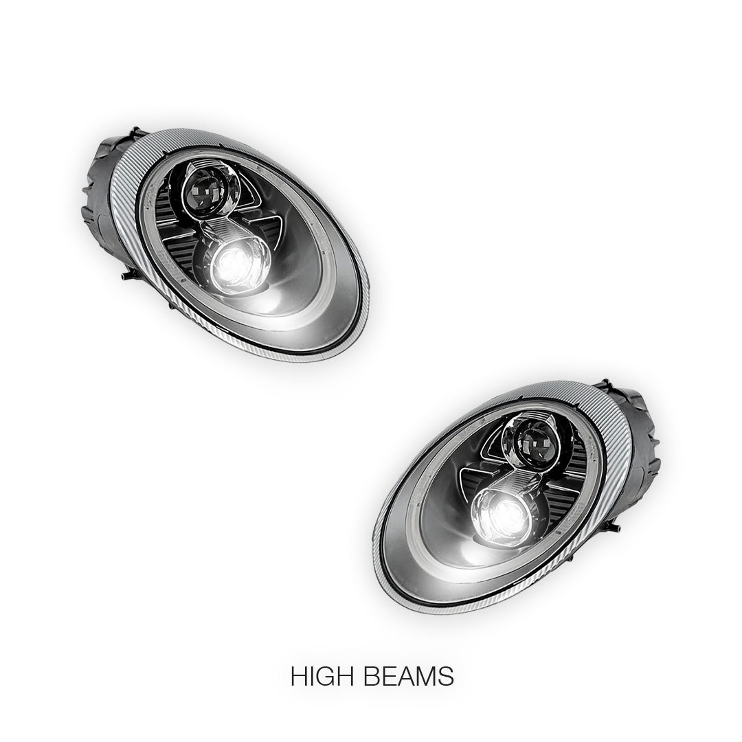 Porsche 911 997 Series Pre Update (2005 - 2008) DRL LED Dual Projector Headlights LH + RH