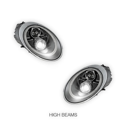 Porsche 911 997 Series Pre Update (2005 - 2008) DRL LED Dual Projector Headlights LH + RH