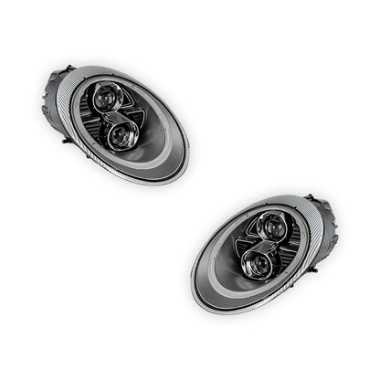 Porsche 911 997 Series Pre Update (2005 - 2008) DRL LED Dual Projector Headlights LH + RH