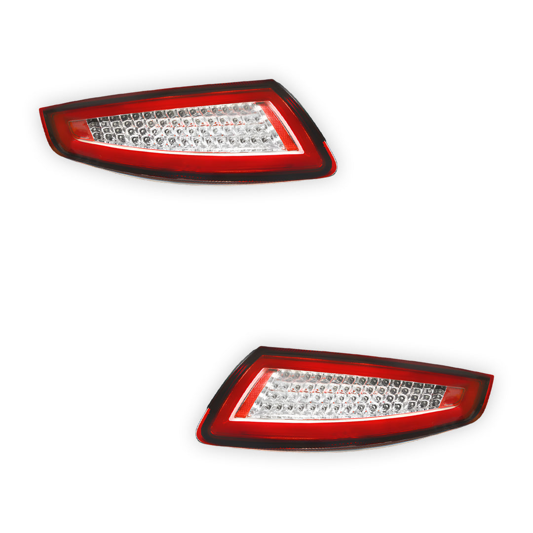 Porsche 911 997 Series (2005 - 2008) 3D Stripe Bar Full LED Tail Lights LH + RH