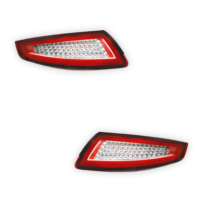 Porsche 911 997 Series (2005 - 2008) 3D Stripe Bar Full LED Tail Lights LH + RH