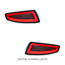 Porsche 911 997 Series (2005 - 2008) 3D Stripe Bar Full LED Tail Lights LH + RH