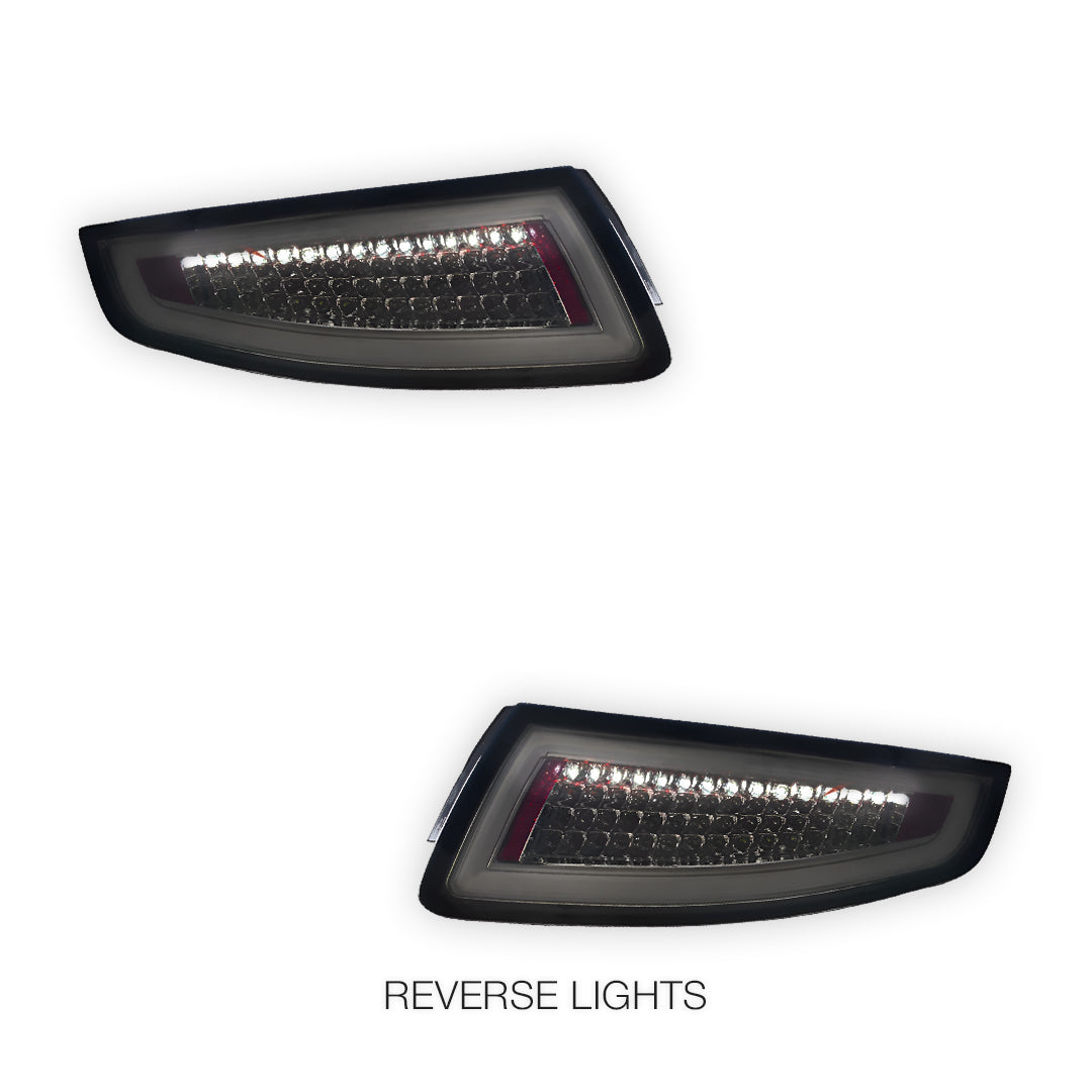 Porsche 911 997 Series (2005 - 2008) 3D Stripe Bar Full LED Tail Lights LH + RH