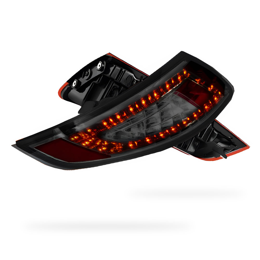 Porsche 911 997 Series (2005 - 2008) Full Smoked LED Tail Lights LH + RH