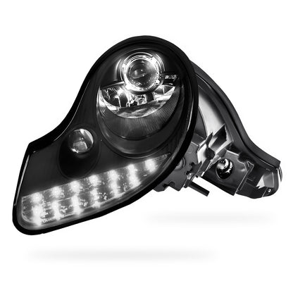Porsche Boxster 986 Series (1997 - 2004) DRL LED Projector Headlights LH + RH