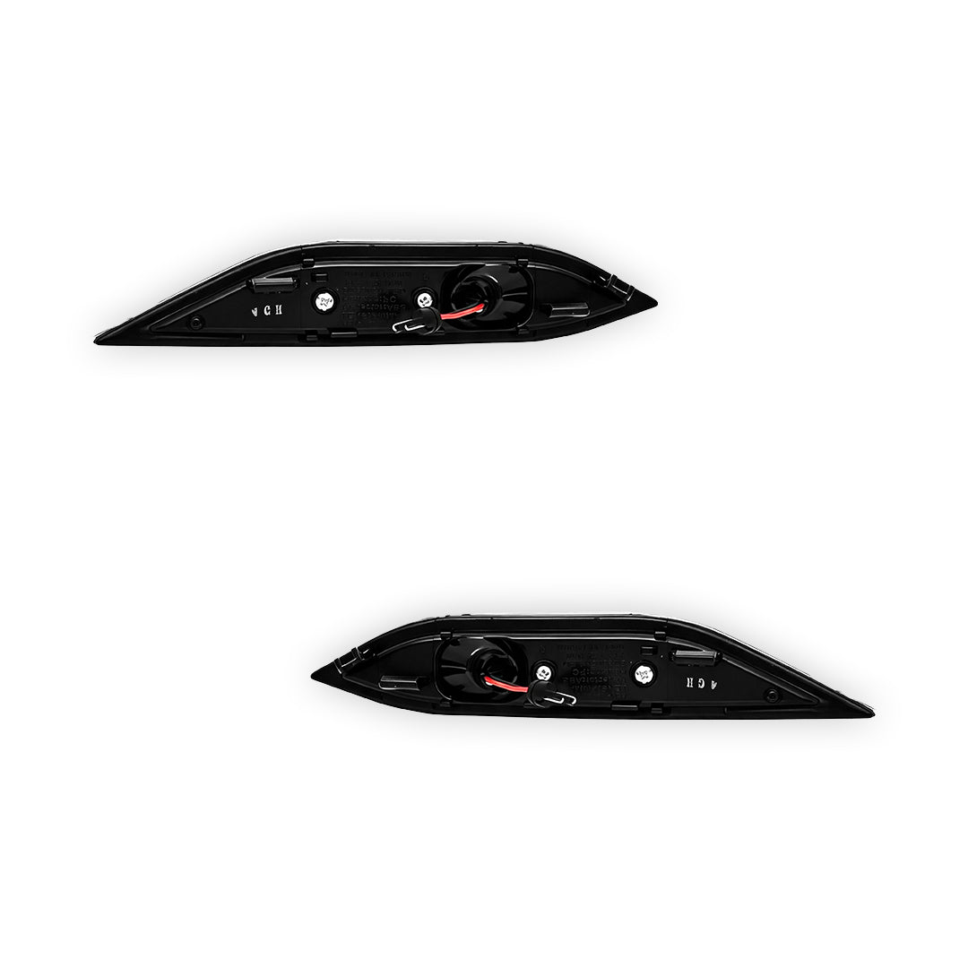 Porsche Cayenne 92A (2010 - 2014) Crystal Clear LED Side Indicator Turn Signal Marker Lights LH + RH