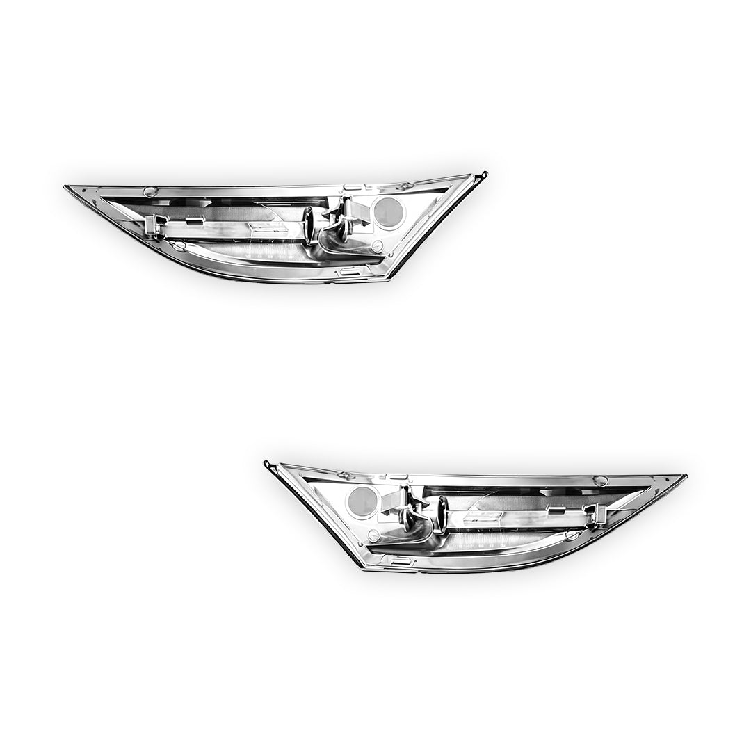 Porsche 911 991 Series Carrera (2011 - 2015) Full Smoked / Crystal Clear Side Indicator Turn Signal Marker Lights RH + LH