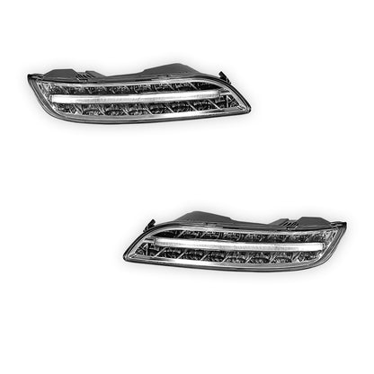 Posche 911 997 Series (2005 - 2008) DRL Day-Time Running LED Bumper Bar Fog Lights LH + RH