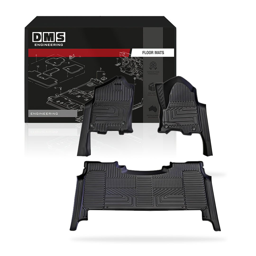 RAM 1500 DT Series Crew Cab (2020 - 2023) Car Floor Mats
