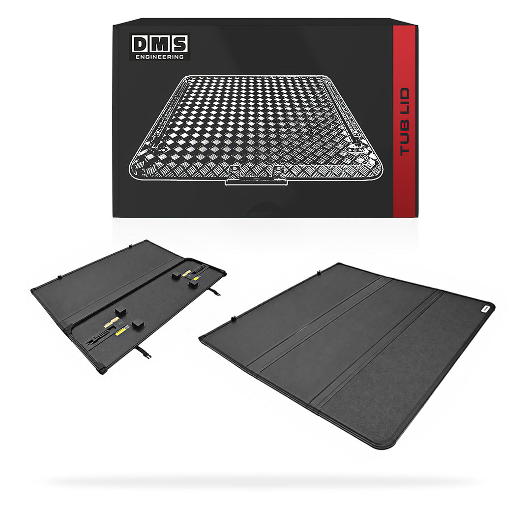 RAM 1500 DS / DT (2019 - 2026) Trifold Aluminum Foldable Tub Lid