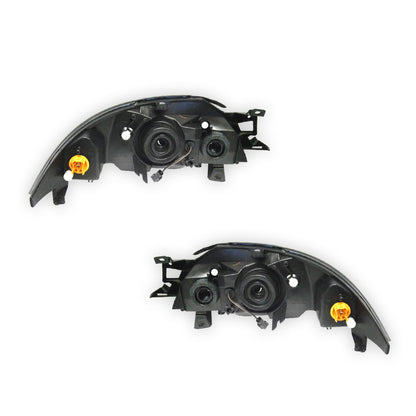 Ford Falcon AU Series 1, 2 & 3 (1998 - 2002) Chrome OEM Style Headlights LH + RH