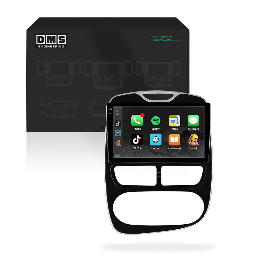 Renault Clio 4 B98 (2012 - 2016) 10" Wireless Android 15 Head Unit for Apple CarPlay / Android Auto