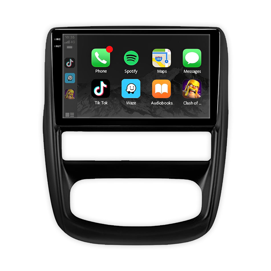 Renault Duster Gen 1 (2010 - 2015) 9" Wireless Android 15 Head Unit for Apple CarPlay / Android Auto