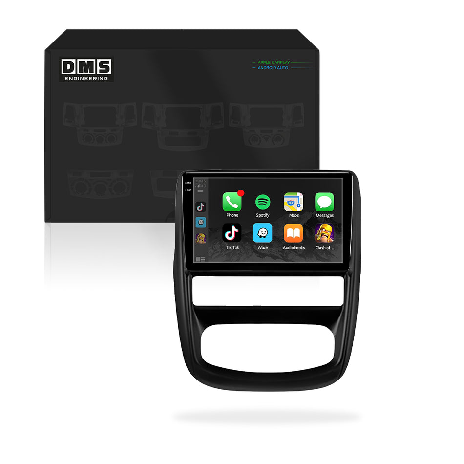 Renault Duster Gen 1 (2010 - 2015) 9" Wireless Android 15 Head Unit for Apple CarPlay / Android Auto