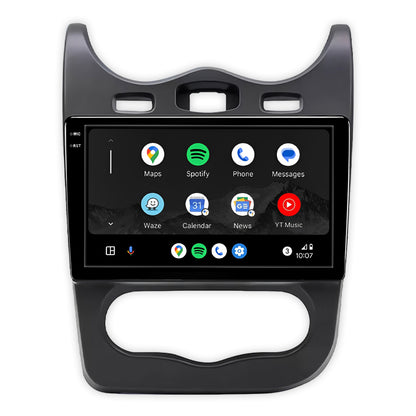 Renault Sandero Gen 1 (2009 - 2014) 10" Wireless Android 16 Head Unit for Apple CarPlay / Android Auto