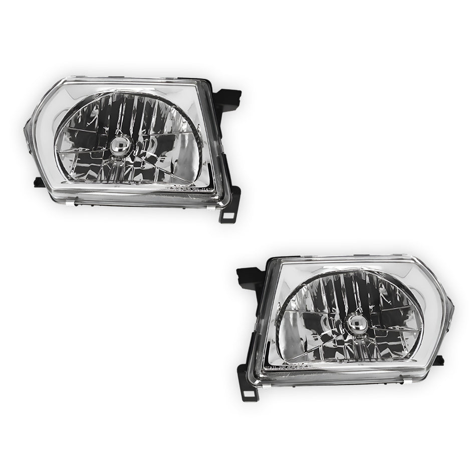 Nissan Patrol GU2 TY61 Ute (2002 - 2007) Genuine Headlights LH + RH