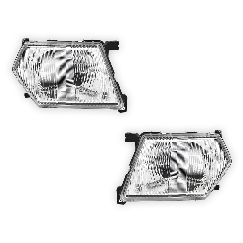 Nissan Patrol GU1 TY61 Ute (1999 - 2002) OEM Style Headlights LH + RH
